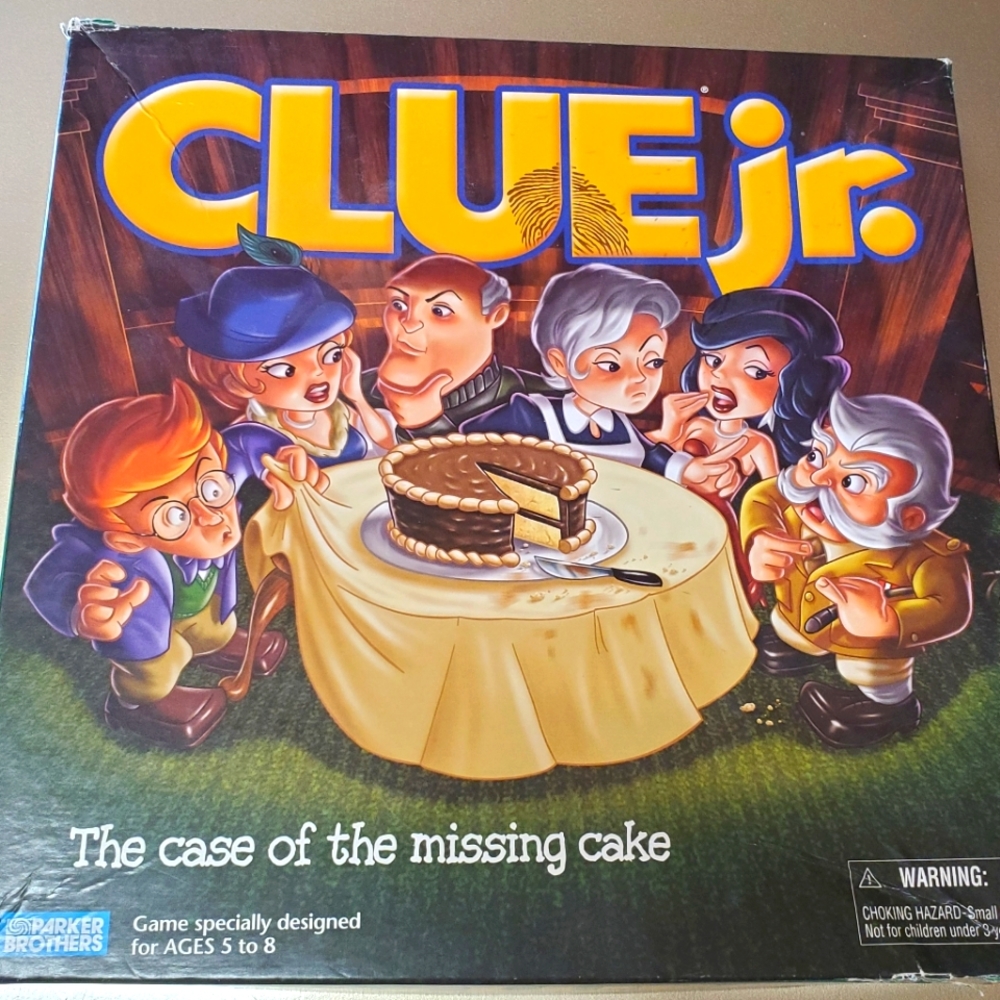 Clue Jr. board game